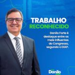 Danilo Forte consolida liderança na disputa pelo TCU e amplia vantagem na Câmara